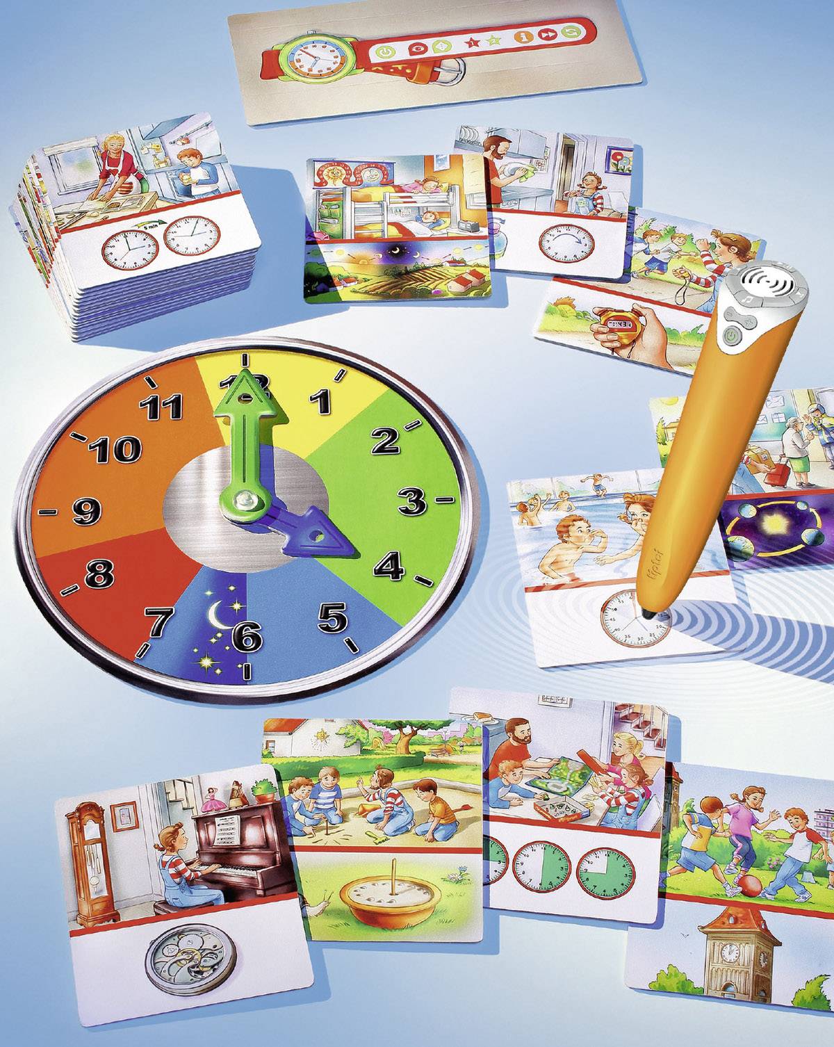 Ravensburger tiptoi® Rund um die Uhr