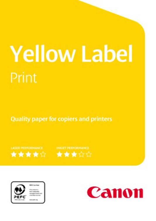 Canon Yellow Label Print 97002930  Universal Druckerpapier DIN A4 80 g/m² 500 Blatt Weiß