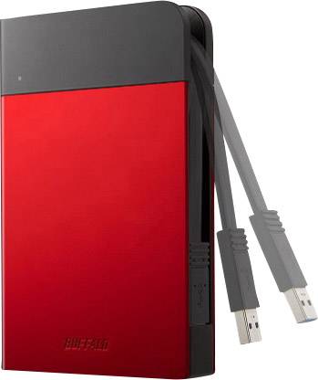 Buffalo  1 TB Externe Festplatte 6.35 cm (2.5 Zoll) USB 3.2 Gen 1 (USB 3.0) Schwarz