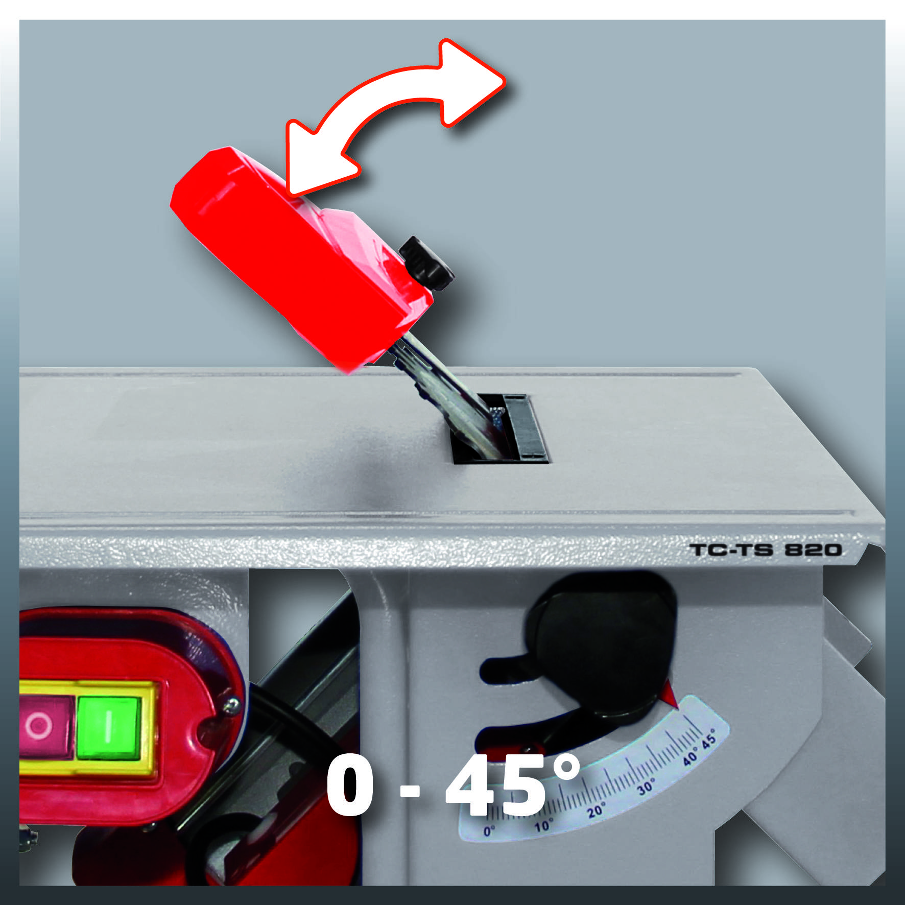 Einhell TC-TS 820 Tischkreissäge 200mm 16mm 800W 230V