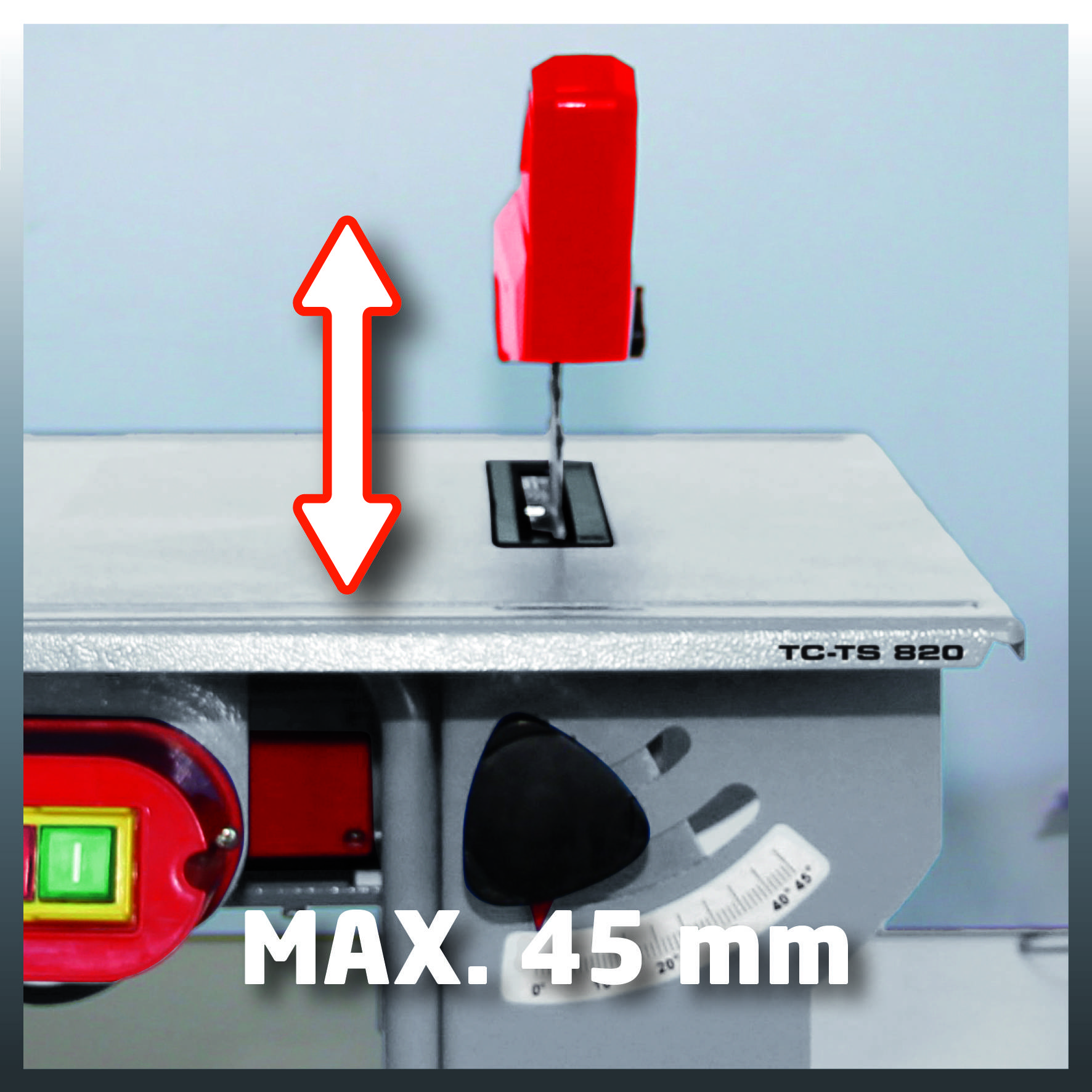 Einhell TC-TS 820 Tischkreissäge 200mm 16mm 800W 230V