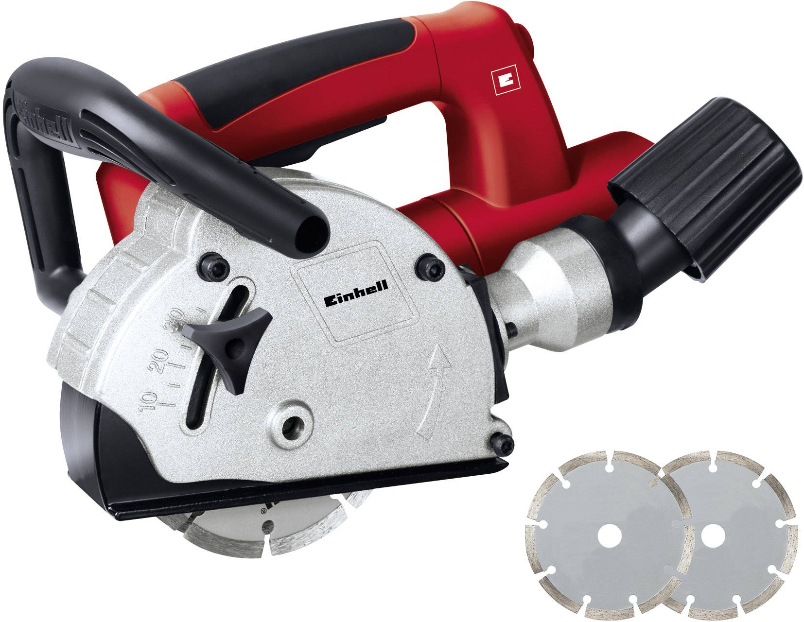 Einhell TH-MA 1300 - Überlastschutz - Rot - Weiß - 12,5 cm - 9000 RPM - 8 mm - 3