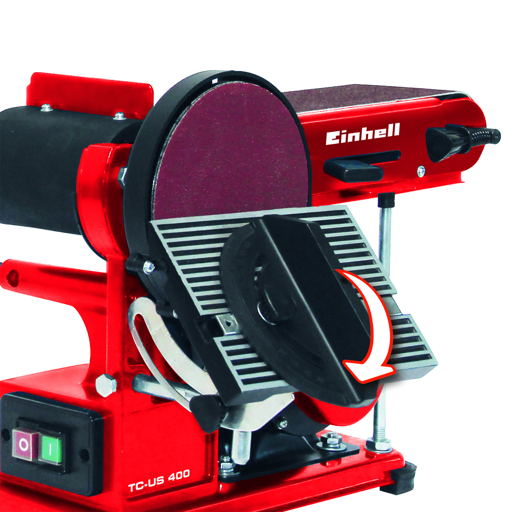 Einhell TC-US 400 4419255 Band- und Tellerschleifer 375W 150mm