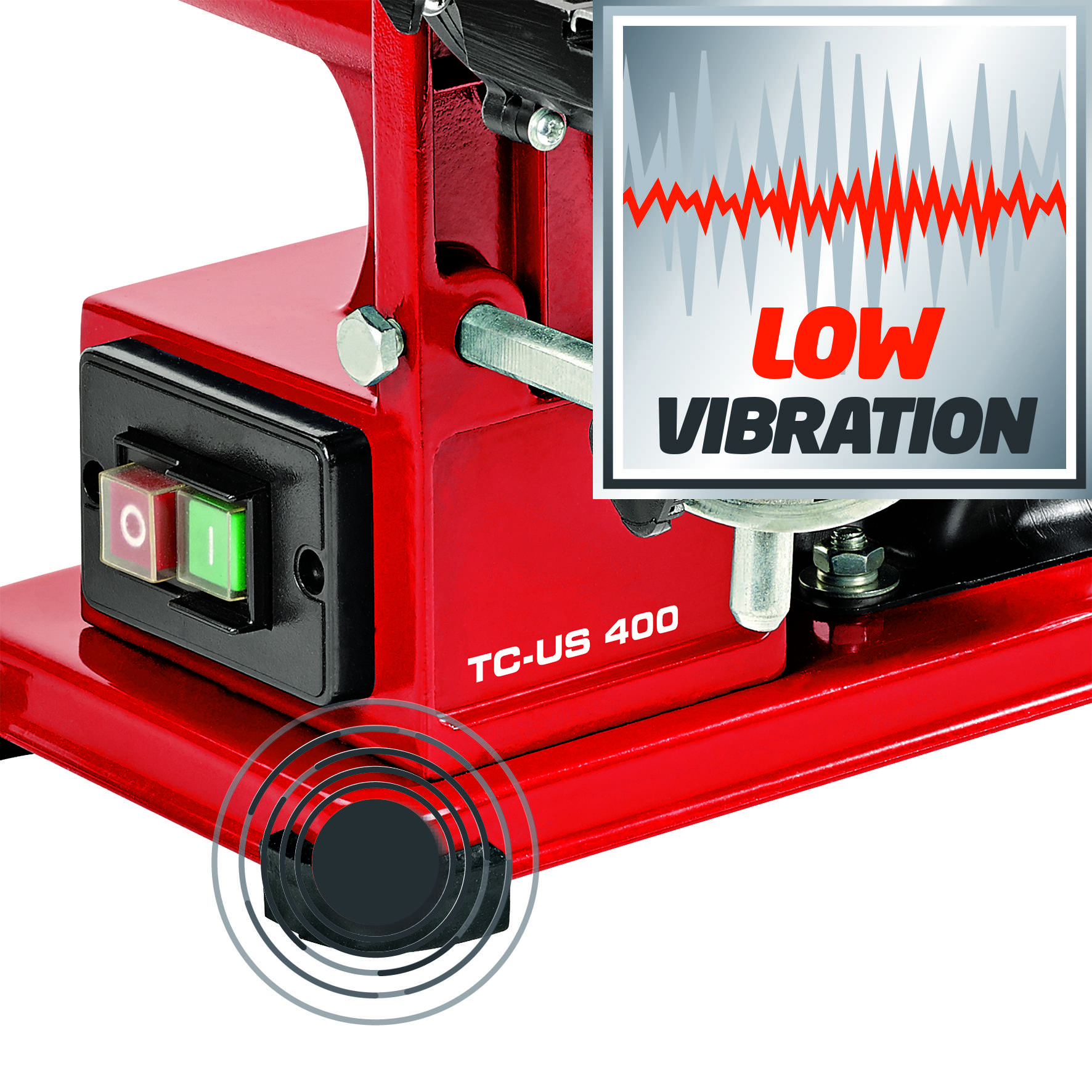 Einhell TC-US 400 4419255 Band- und Tellerschleifer 375W 150mm