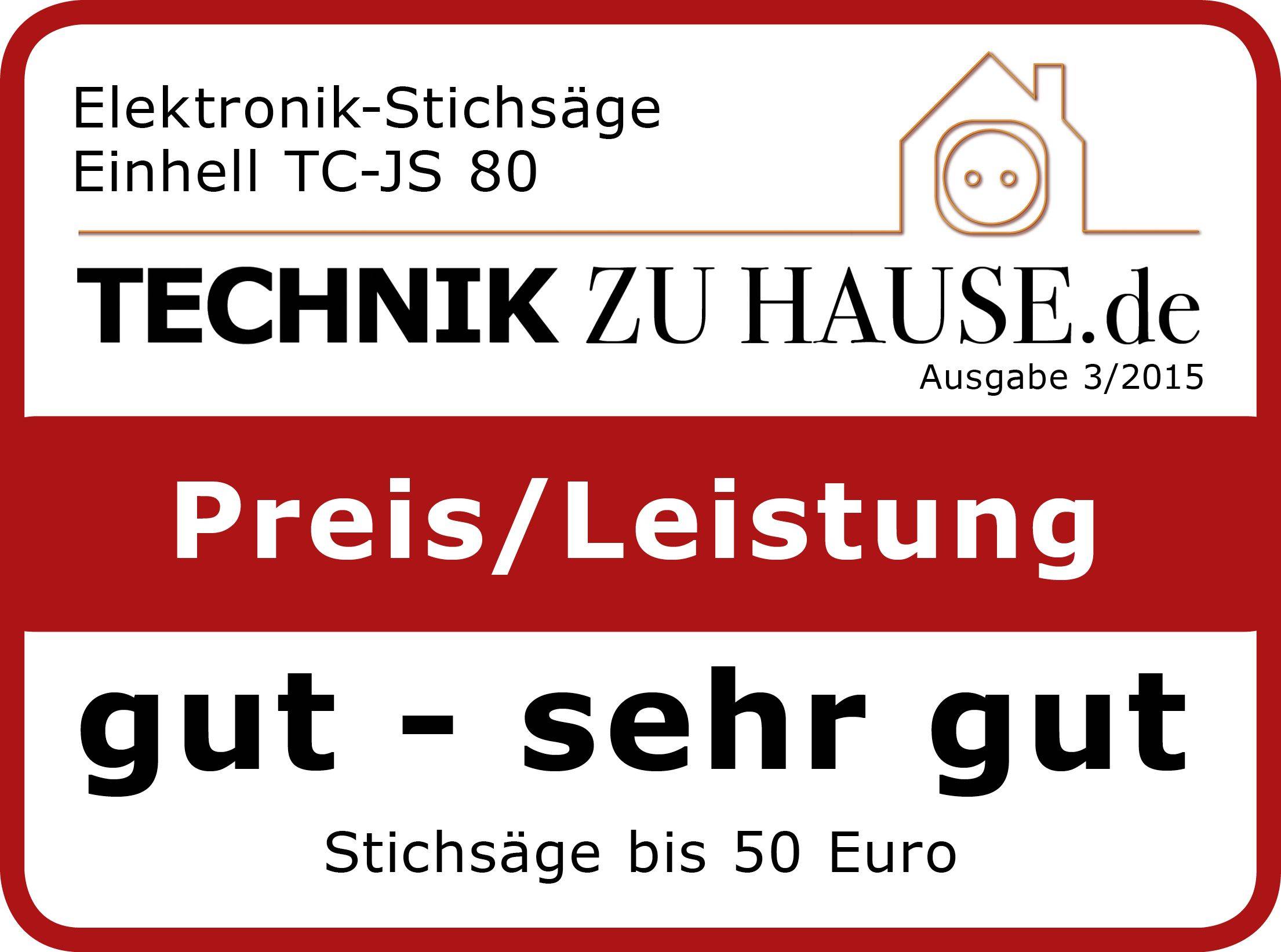 Einhell TC-JS 80 Pendelhubstichsäge 4321116 600W