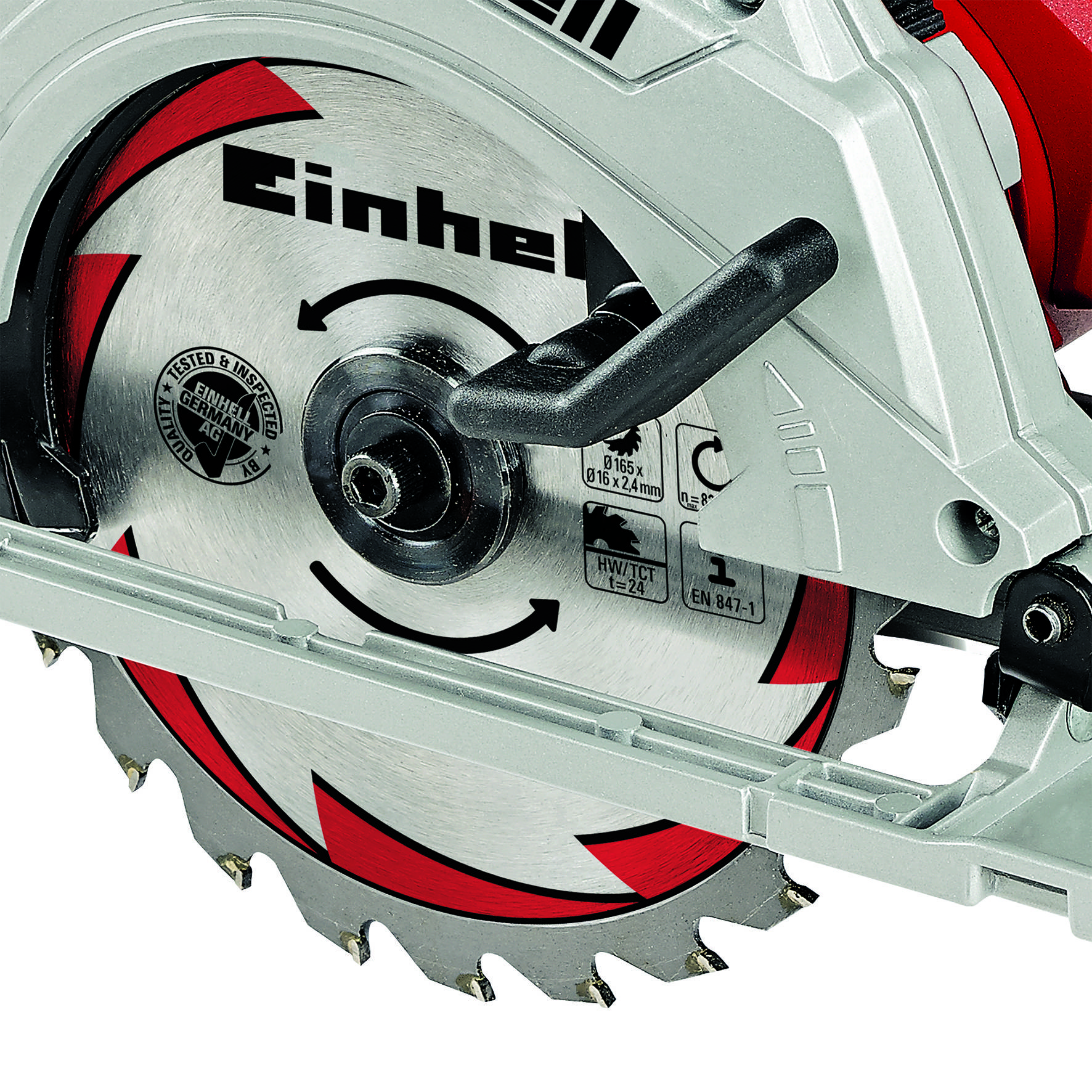 Einhell TE-CS 165 Handkreissäge Schnitttiefe max. (90°) 55mm 1200W