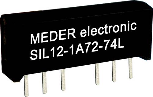 StandexMeder Electronics SIL24-1A72-71D Reed-Relais 1 Schließer 24 V/DC 0.5 A 10 W SIL-4