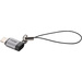 Cabstone iPod/iPhone/iPad Datenkabel/Ladekabel [1x Apple Lightning-Stecker - 1x USB 2.0 Buchse Micro-B] 0.00m Silber-Grau