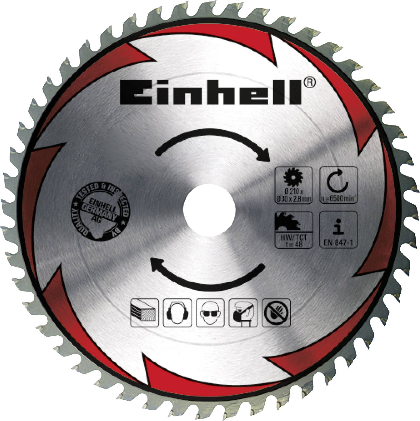 Einhell TE-SM 2534 Dual Zug-Kapp- und Gehrungssäge 250 mm 30 mm 1800 W