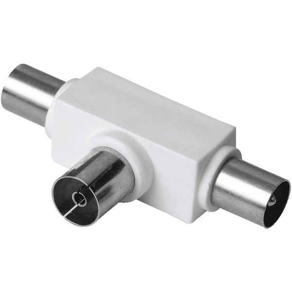 Hama 00043158 Antennen-Verteiler Koax-Kupplung - 2 Koax-Stecker Antenne Hama 00043158 Antennen-Verteiler Koax-Kupplung - 2 Koax-Stecker Antenne