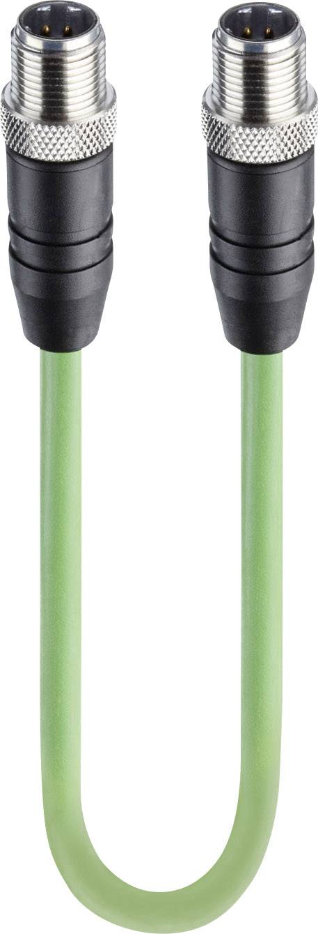 Belden 64367-5 Sensor-/Aktor-Datensteckverbinder, konfektioniert M12 Stecker, gerade 2.00m Polzahl Sensoren: 4 5St.