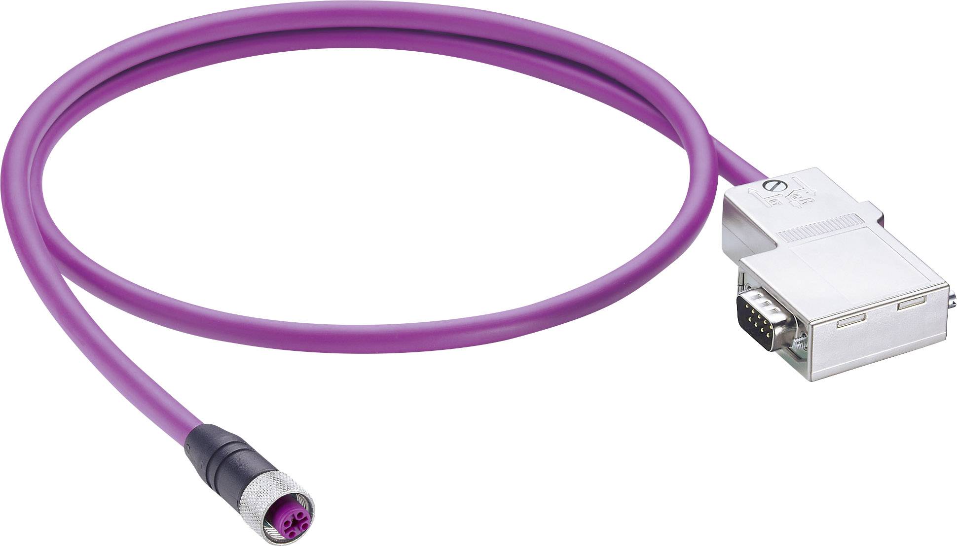 Belden 47938 Sensor-/Aktor-Datensteckverbinder, konfektioniert M12 Buchse, gerade, Stecker, gewinkelt 5.00m Polzahl Sensoren: 5