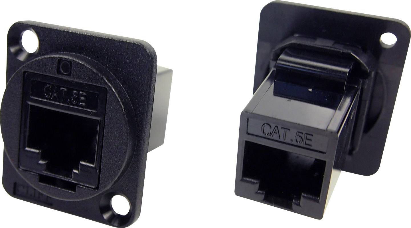 XLR Adapter UTP RJ45 Cat5e auf RJ45 Cat5e Adapter, Einbau CP30220 CP30220 Cliff Inhalt: 1 St.