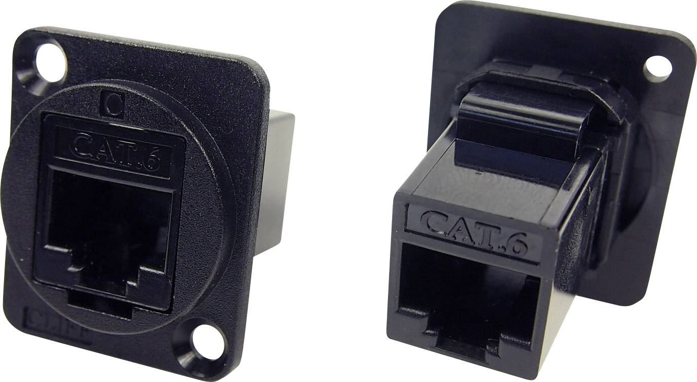 Cliff XLR Adapter UTP RJ45 Cat6 auf RJ45 Cat6 Adapter, Einbau CP30222 CP30222 Inhalt: 1 St.