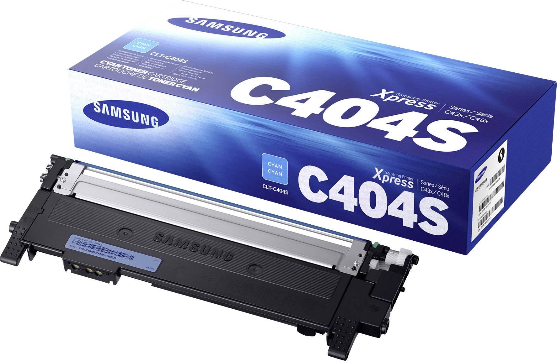 HP Toner Samsung CLT-C404S Original Cyan 1000 Seiten ST966A