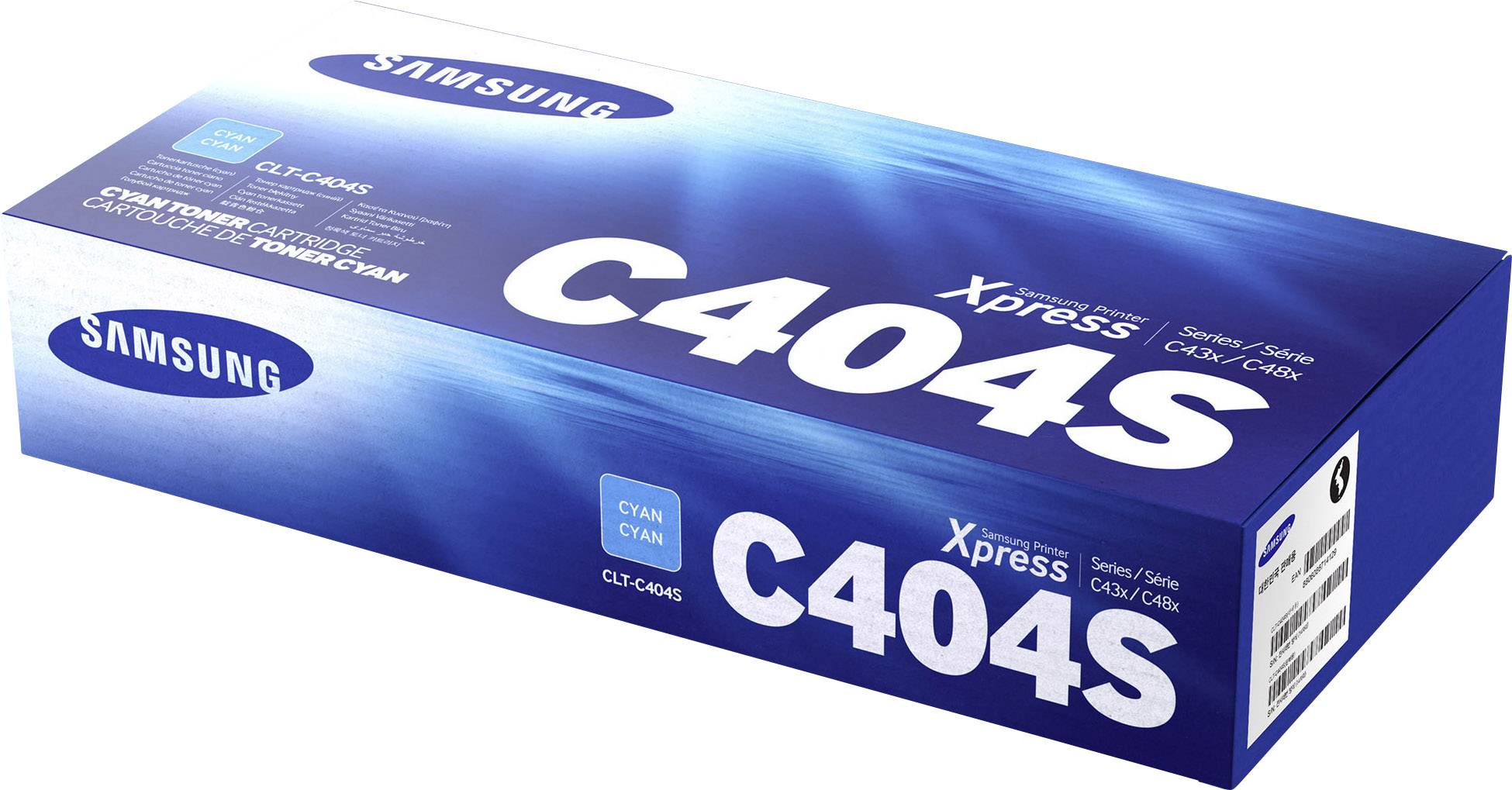 HP Toner Samsung CLT-C404S Original Cyan 1000 Seiten ST966A