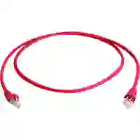 Telegärtner RJ45 (gekreuzt) Netzwerk Anschlusskabel CAT 6a S/FTP 2.00m Rot Flammwidrig, Halogenfrei Telegärtner RJ45 (gekreuzt) Netzwerk Anschlusskabel CAT 6a S/FTP 2.00m Rot Flammwidrig, Halogenfrei