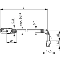 Telegärtner 100008015 RJ45 Netzwerkkabel, Patchkabel CAT 6a S/FTP 1.00m Rot Flammwidrig, Halogenfrei 1St. Telegärtner 100008015 RJ45 Netzwerkkabel, Patchkabel CAT 6a S/FTP 1.00m Rot Flammwidrig, Halogenfrei 1St.