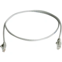 Telegärtner L00000A0273 RJ45 Netzwerkkabel, Patchkabel CAT 6 U/UTP 1.00 m Grau Flammwidrig, Halogenfrei 1 St. Telegärtner L00000A0273 RJ45 Netzwerkkabel, Patchkabel CAT 6 U/UTP 1.00 m Grau Flammwidrig, Halogenfrei 1 St.