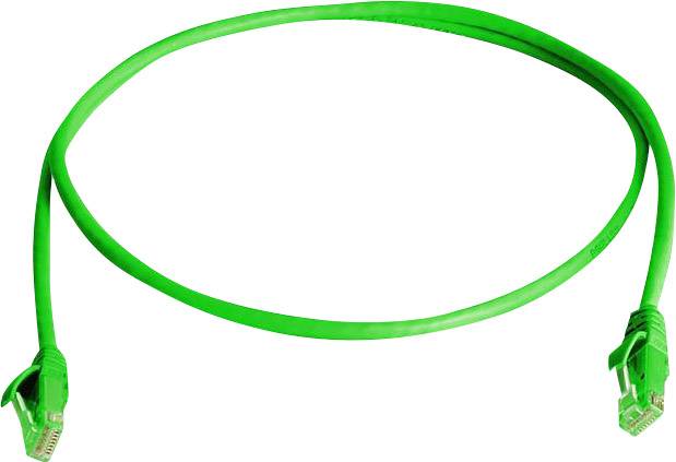 Telegärtner L00004A0179 RJ45 CAT 6 U/UTP 7.50 m Grün Flammwidrig, Halogenfrei 1 St.