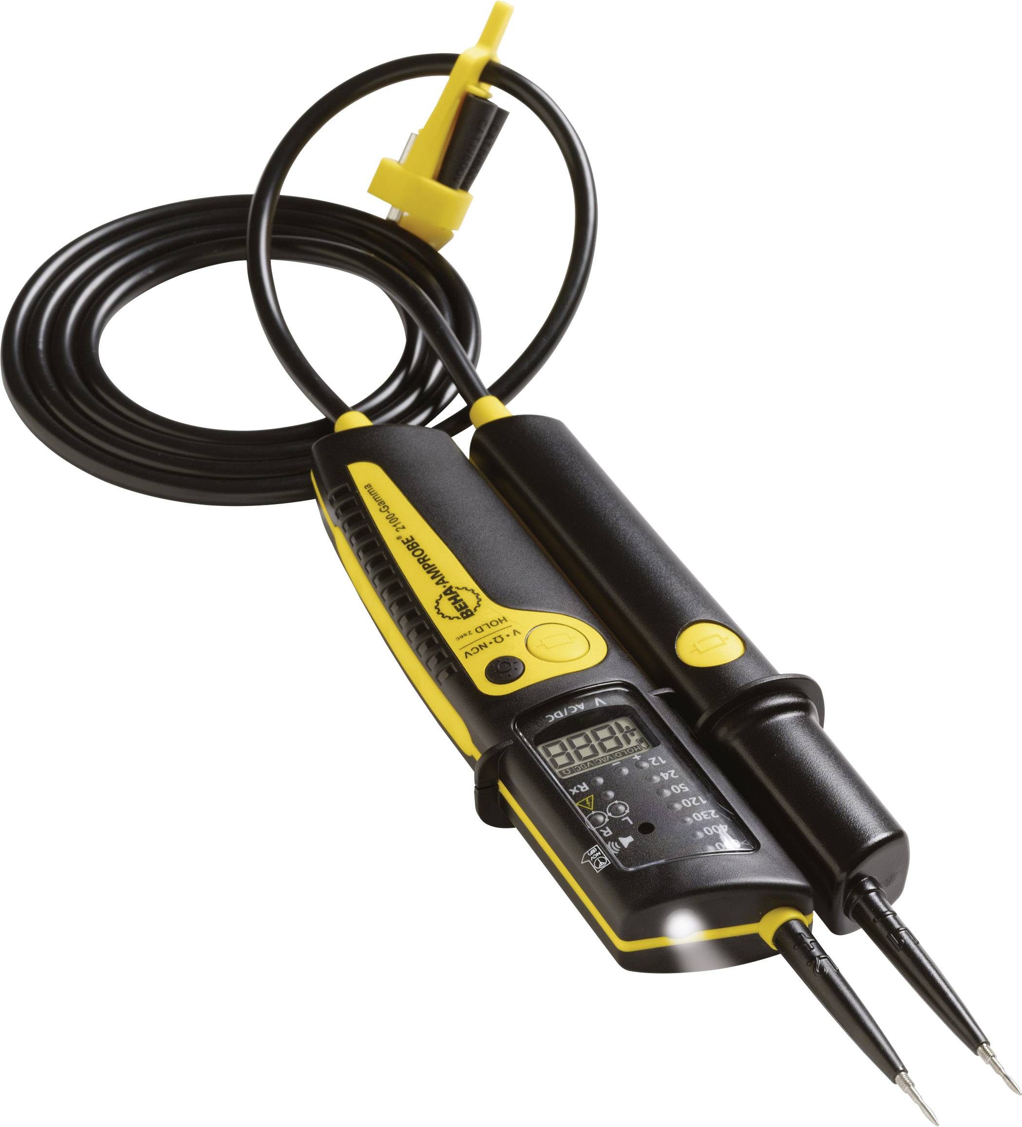Beha Amprobe 2100-GAMMA+ Zweipoliger Spannungsprüfer CAT III 1000 V, CAT IV 600V Akustik, LCD, LED