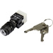 DECA ADA16K6-AR0-DE Schlüsselschalter 250 V/AC 5A 1 x Aus/Ein 1 x 90° IP65 1St.