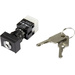 DECA ADA16K6-AT0-CC Schlüsselschalter 250 V/AC 5 A 1 x Aus/Ein 1 x 90 ° IP65 1 St.