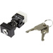 DECA ADA16K6-AT0-DF Schlüsselschalter 250 V/AC 5A 1 x Aus/Ein 1 x 90° IP65 1St.