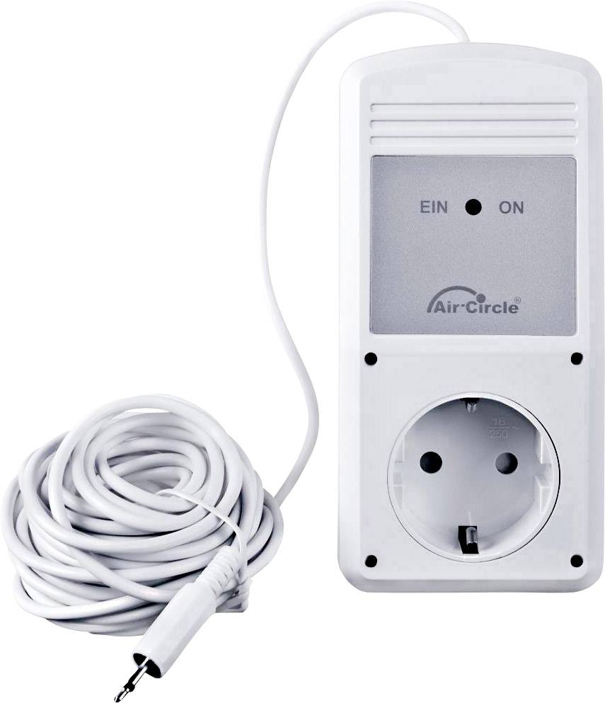 Wallair Abluftschalterzwischenstecker BL110K 1400W Weiß Zulassungen (Abluftsteuerung): DIBt