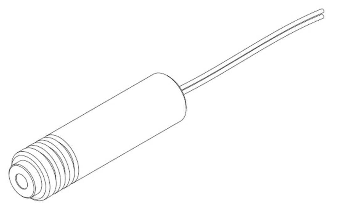 Picotronic Lasermodul Punkt Rot 40mW DH650-40-3(16x50)