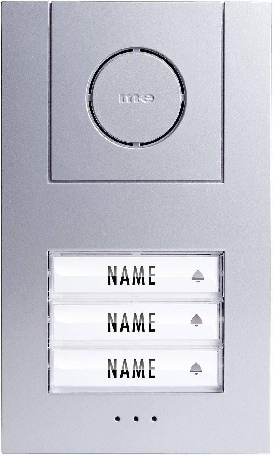 M-e modern-electronics Türsprechanlage Kabelgebunden Außeneinheit 41006 3 Familienhaus