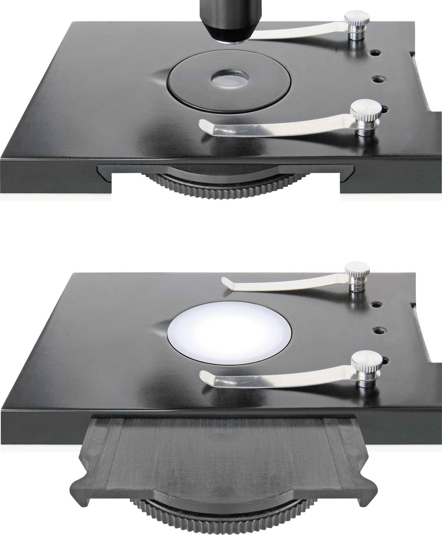 Bresser Optik Duolux 20x-1280x Lichtmikroskop Monokular 1280 x Auflicht, Durchlicht