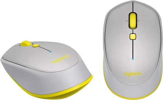 Logitech M535 Maus Bluetooth® Laser Grau 3 Tasten 1000 dpi