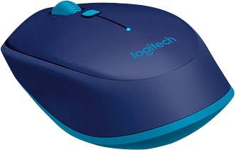 Logitech M535 Maus Bluetooth® Laser Blue 3 Tasten 1000 dpi