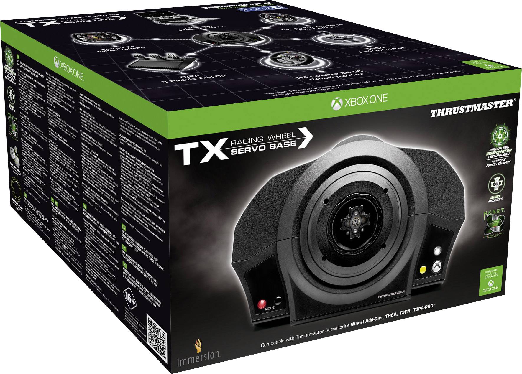 Thrustmaster TX Servo Base Lenkrad PC, Xbox One Schwarz