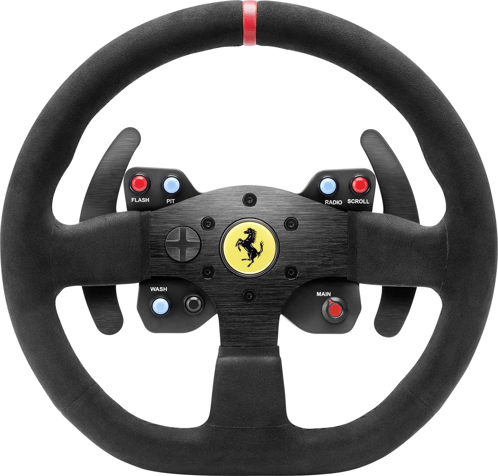 Thrustmaster 599XX EVO 30 Alcantara Edition Lenkrad Add-On Xbox One, PlayStation 3, PlayStation 4, PC Schwarz