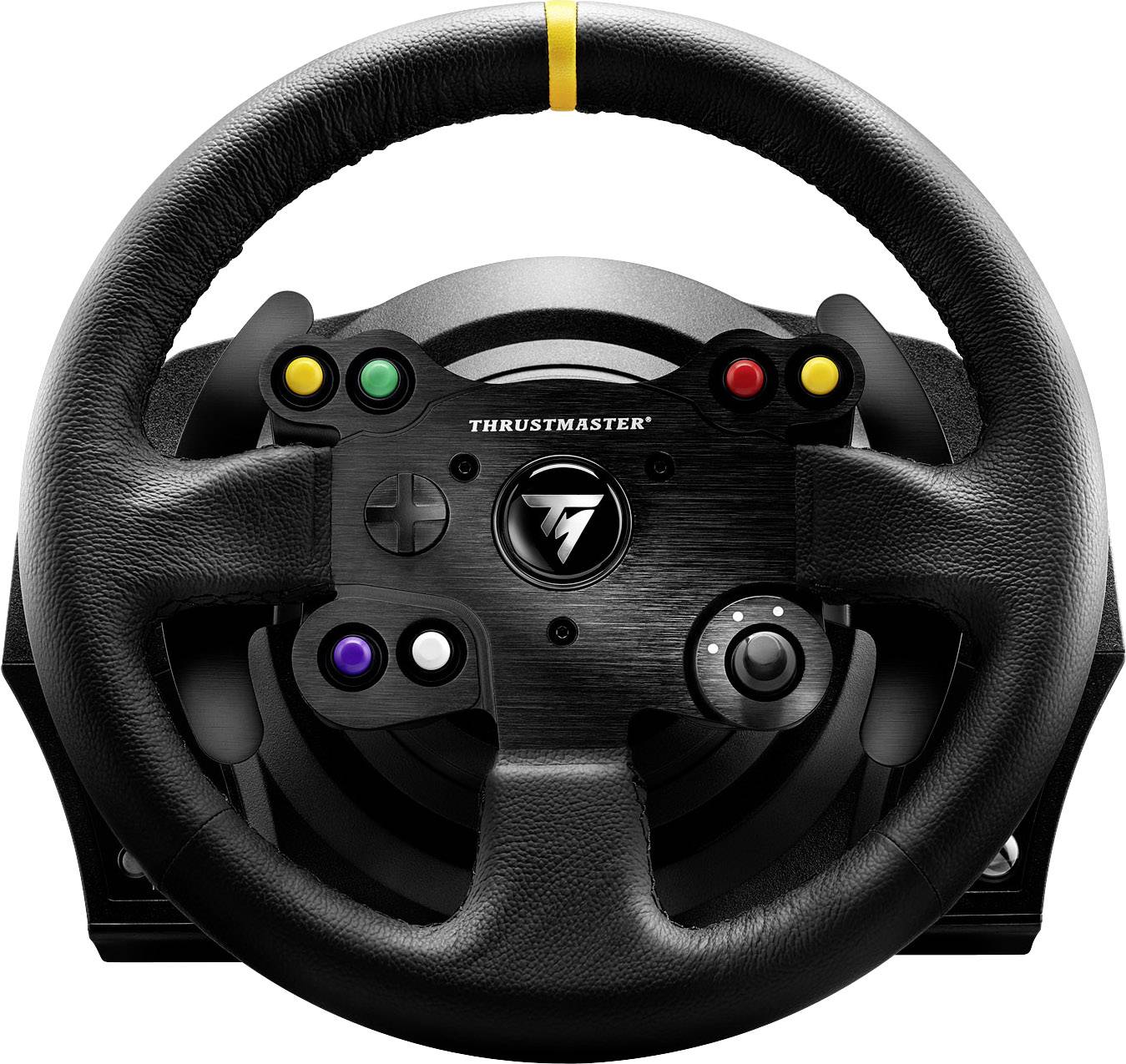 Thrustmaster TX Racing Wheel Leather Edition Lenkrad PC, Xbox One Schwarz inkl. Pedale