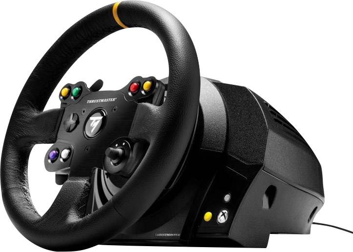 Thrustmaster TX Racing Wheel Leather Edition Lenkrad PC, Xbox One Schwarz inkl. Pedale