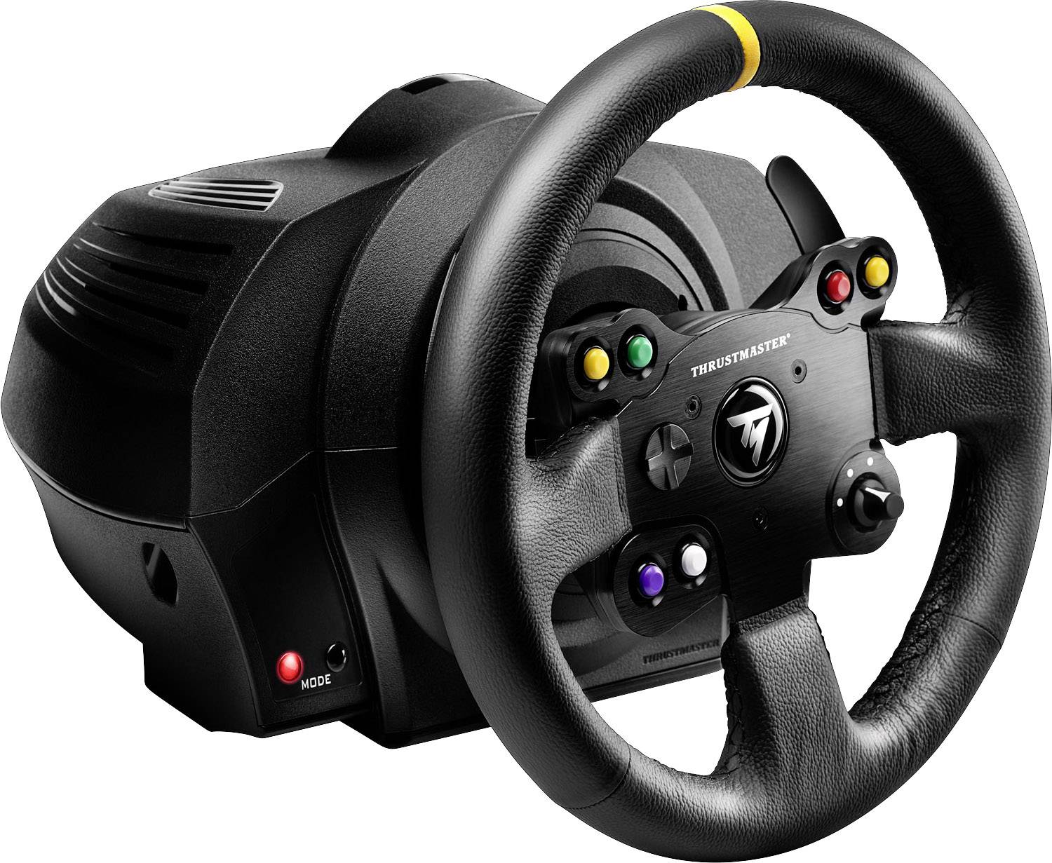 Thrustmaster TX Racing Wheel Leather Edition Lenkrad PC, Xbox One Schwarz inkl. Pedale