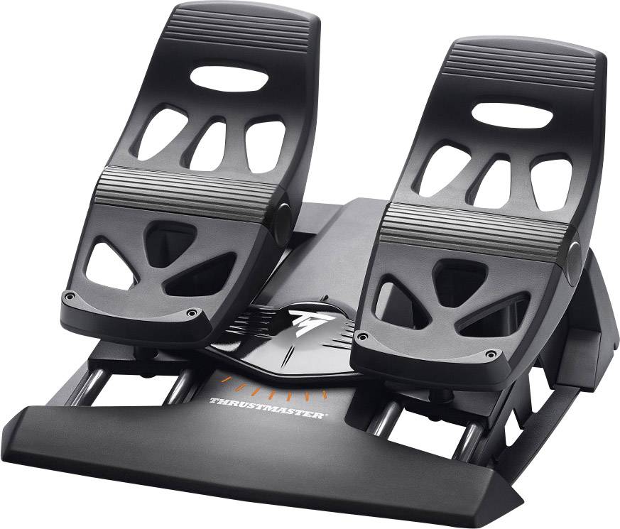 Thrustmaster TFRP T.Flight Rudder Pedals Bremspedal-Platte USB, RJ12 PC, PlayStation 4, Xbox One Schwarz