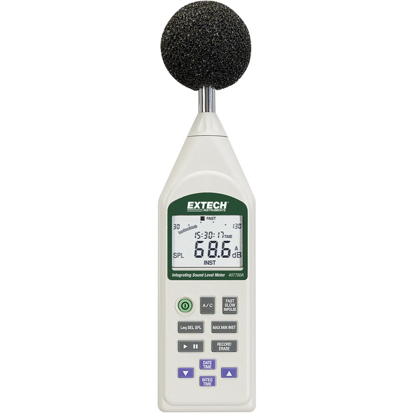 Extech Schallpegel-Messgerät Datenlogger 407780A 30 - 130 dB