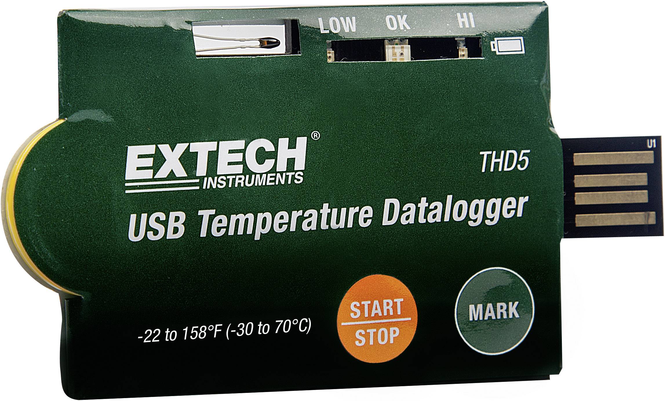 Extech THD5 THD5 Temperatur-Datenlogger