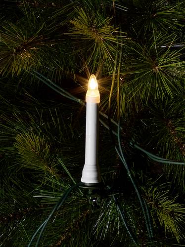 Konstsmide 1005-000 Weihnachtsbaum-Beleuchtung Kerze Außen netzbetrieben Anzahl Leuchtmittel 16 Glü