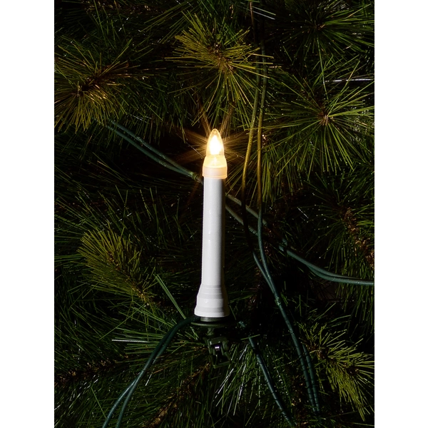 Konstsmide 1005-000 Weihnachtsbaum-Beleuchtung Kerze Außen netzbetrieben Anzahl Leuchtmittel 16 Glühlampe Klar Beleuchtete Länge Konstsmide 1005-000 Weihnachtsbaum-Beleuchtung Kerze Außen netzbetrieben Anzahl Leuchtmittel 16 Glühlampe Klar Beleuchtete Länge