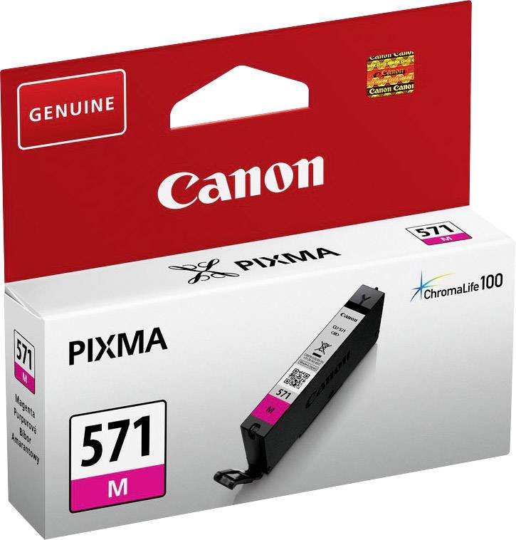 Canon Druckerpatrone CLI-571M Original Magenta 0387C001