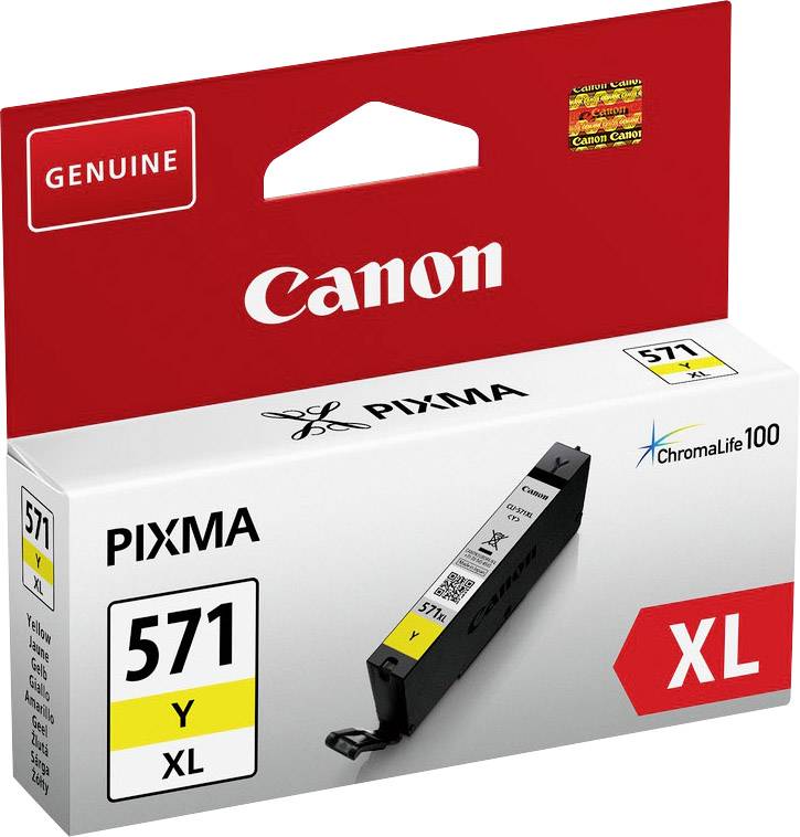 Canon Druckerpatrone CLI-571Y XL Original Gelb 0334C001