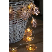 Konstsmide 3144-603 Motiv-Lichterkette Blüten Innen batteriebetrieben Warmweiß Beleuchtete Länge: 0.9m Konstsmide 3144-603 Motiv-Lichterkette Blüten Innen batteriebetrieben Warmweiß Beleuchtete Länge: 0.9m