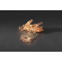 Konstsmide 3144-603 Motiv-Lichterkette Blüten Innen batteriebetrieben Warmweiß Beleuchtete Länge: 0.9m Konstsmide 3144-603 Motiv-Lichterkette Blüten Innen batteriebetrieben Warmweiß Beleuchtete Länge: 0.9m