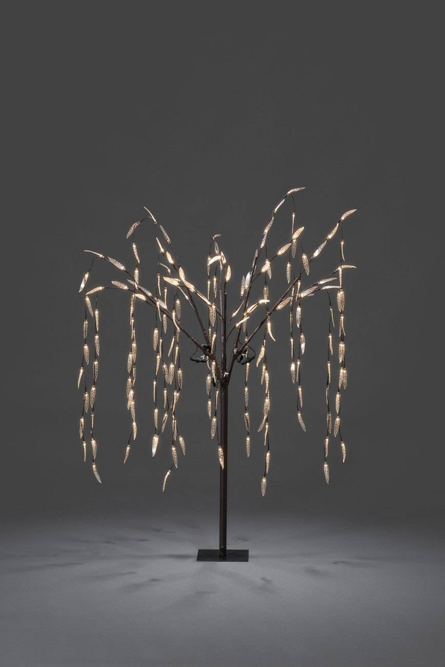 Konstsmide 3375-600 LED-Baum Trauerweide 130 cm Warmweiß