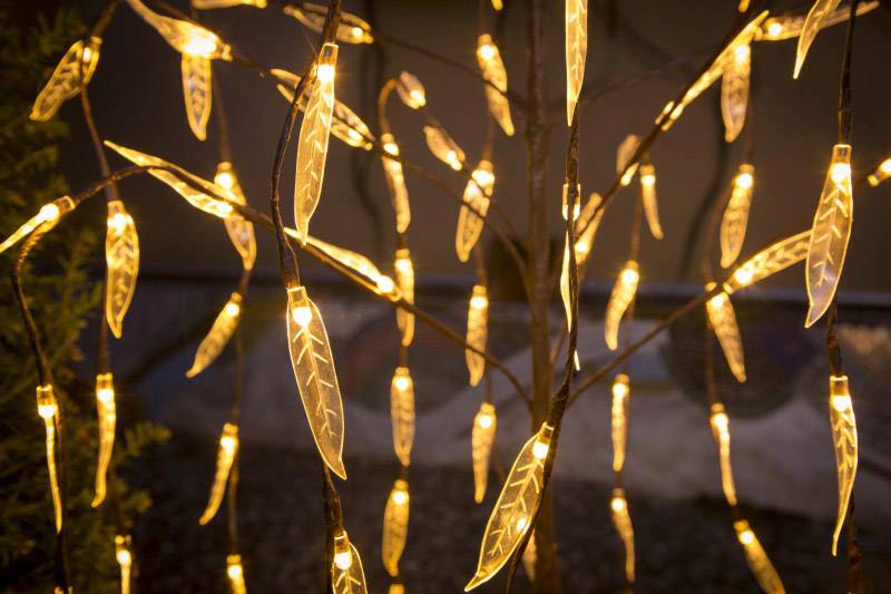 Konstsmide 3375-600 LED-Baum Trauerweide 130 cm Warmweiß